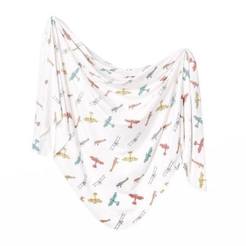 Copper Pearl Diesel Knit Swaddle Blanket - Ace
