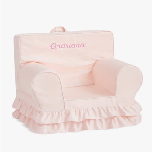 Anywhere Chair®, Dusty Blush Ruffle