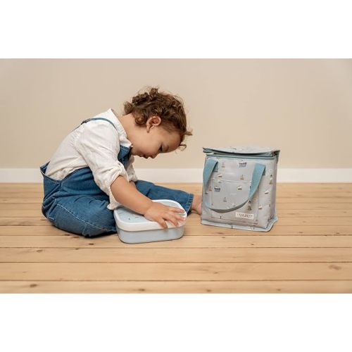 Little Dutch 4973 Sailors Bay Insulated Bag 21.5 x 20 x 12 cm Blue : Amazon.es: Baby Products
