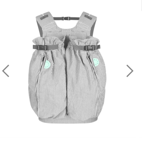 The Weego TWIN Baby Carrier grey