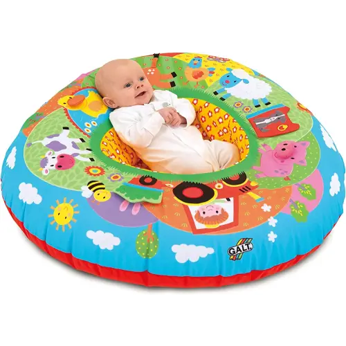 Galt Toys, Playnest - Farm, Baby Activity Center & Floor Seat, Ages 0 Months Plus
