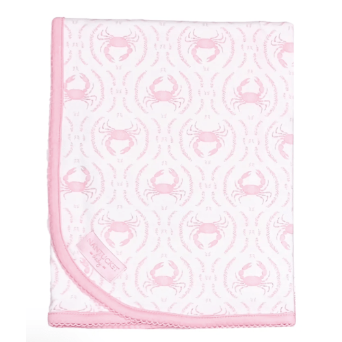 Coastal Crab Essentials Blanket - Primrose