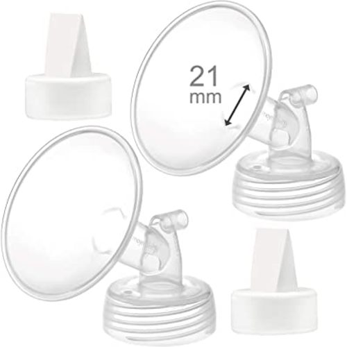 Maymom 21mm Flange and Duckbill Valve Compatible with Spectra S2
