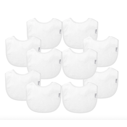 Stay-dry Everyday Bibs (10 pack) | green sprouts®