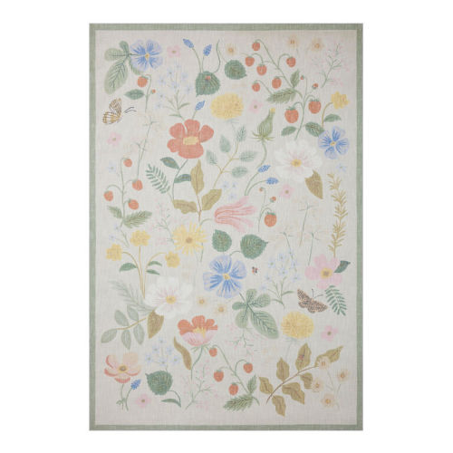 Rifle Paper Co. Strawberry Fields Area Rug - World Market