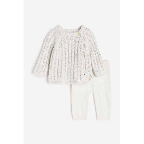 2-piece Knit Cotton Set