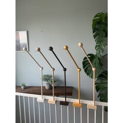 Baby mobile arm / holder, Wooden baby mobile stand, crib baby mobile attachment, nursery mobile stand
