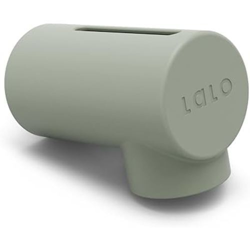 Lalo Spout Cover – BPA-Free Silicone Bath Spout Safety Cover for Babies & Toddler, Fits Most Faucets, Soft & Durable Silicone Bathtub Faucet Cover, Easy to Clean - Sage