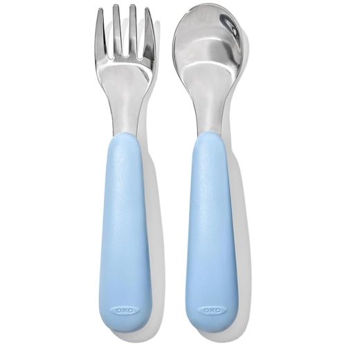 OXO Tot Fork and Spoon Set - Dusk