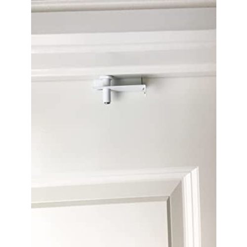 3 Pack - GlideLok Child Safety Door Top Lock Made of Durable Metal (Not Plastic Like Other Models) | for Childproofing Interior/Exterior Doors | Adults Can Open Door from Both Sides