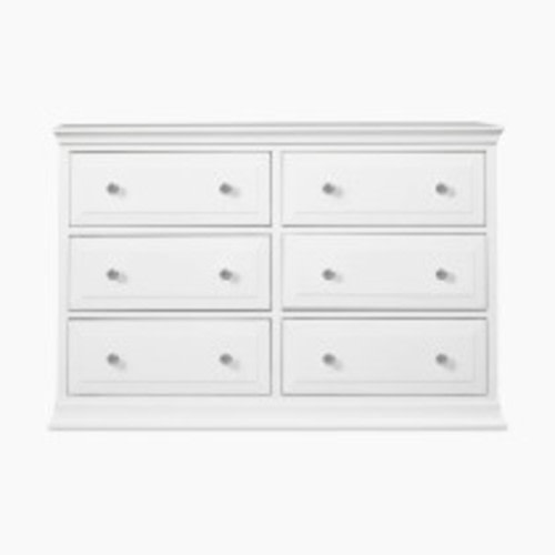 DaVinci Signature 6-Drawer Double Dresser - White