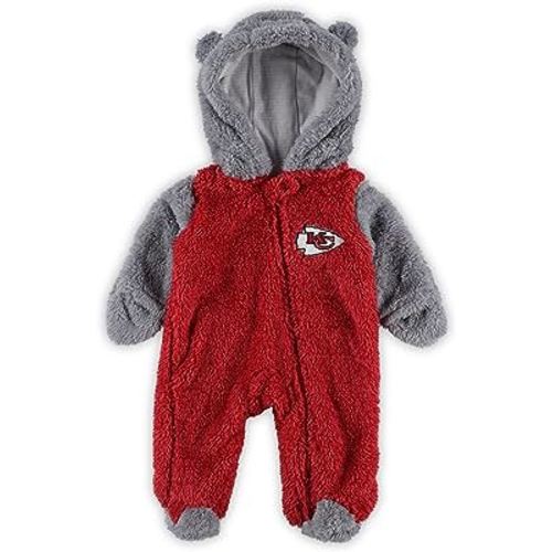 Outerstuff Newborn & Infant/NFL Game Nap Teddy Fleece Bunting Full-Zip Sleeper