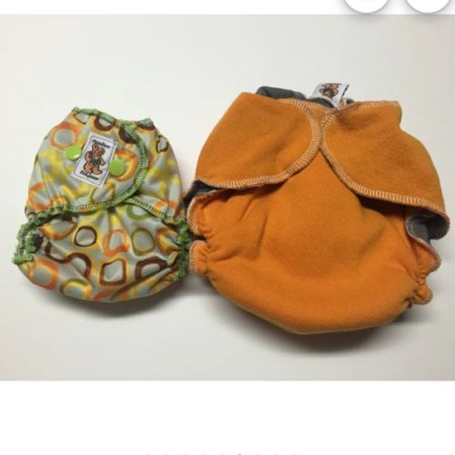 MamaBear Quick Dry Newborn/Preemie Diaper - AIO - Set of 5 Gift Set