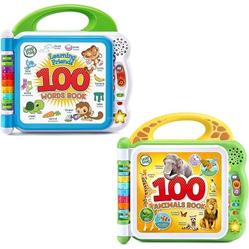 LeapFrog 100 Words and 100 Animals Book Set