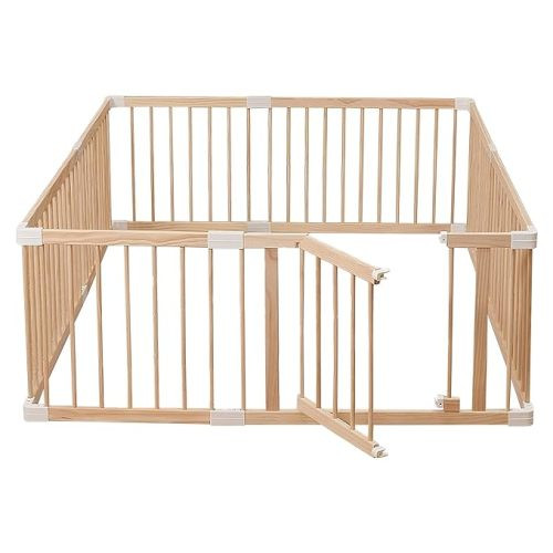 HARPPA Baby Gate Playpen Baby Fence for Babies and Toddlers Baby Play Yards for Play Area (Large)