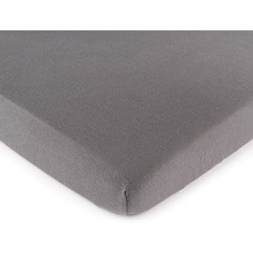 SheetWorld Fitted Pack N Play Playard Sheet Compatible with Maxi COSI Swift Play Yard 31 x 39 inches, 100% Cotton Jersey, Hypoallergenic, Butter Soft, Dark Grey, Made in USA