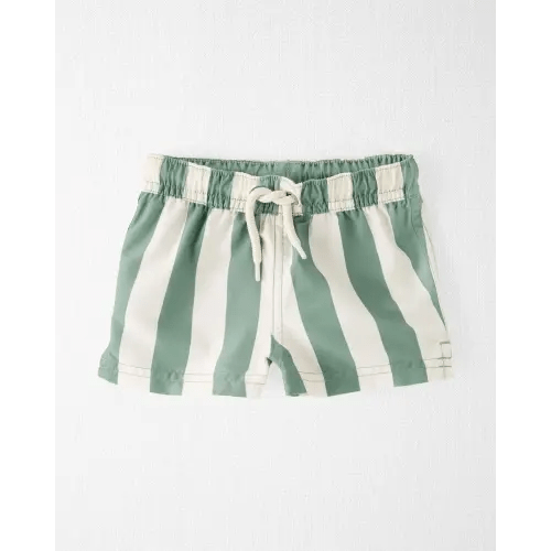 Baby Recycled Striped Swim Trunks - Little Planet | Carter's