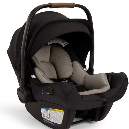 Nuna Pipa Aire Infant Car Seat & Base in Black Caviar