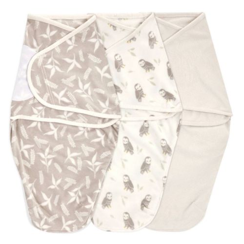 Aden + Anais Easy Swaddle Wrap - Minky Arts Crafts - 3pk