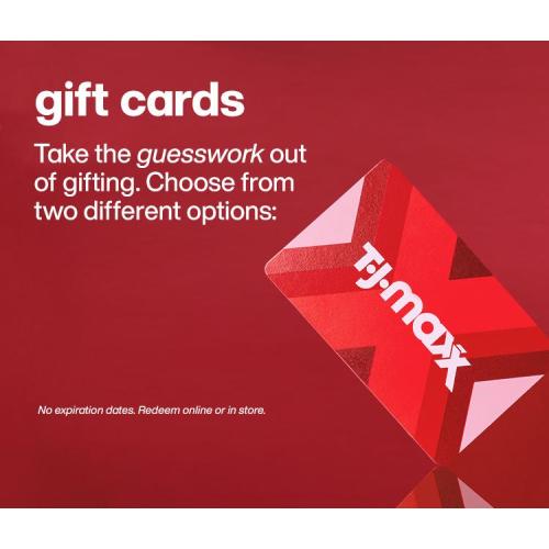 Gift Cards | T.J.Maxx