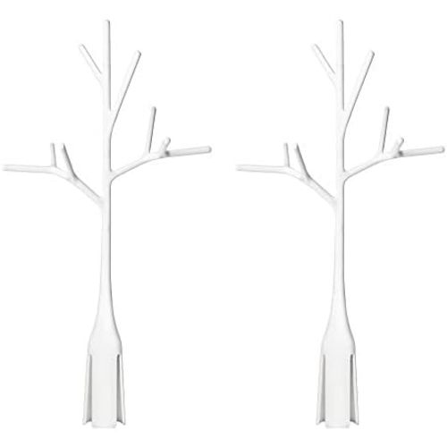 Boon Twig Grass and Lawn Drying Rack Accessory, White (Pack of 2)