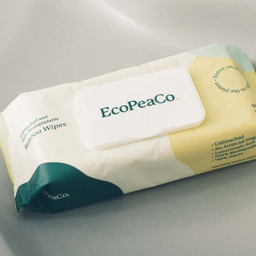 Box of Unbleached Biodegradable Bamboo Baby Wipes | Eco Pea Co. – EcoPeaCo.