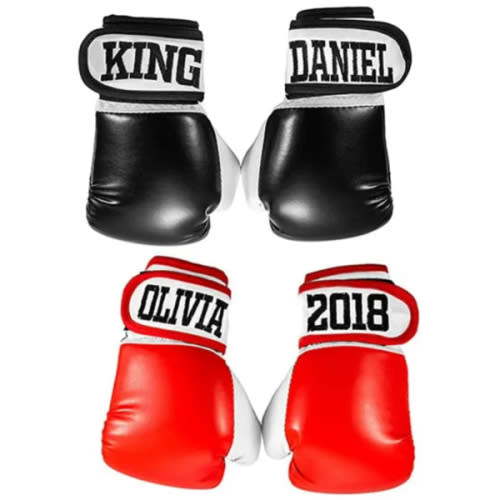 Custom Boxing Gloves for Kids - Personalized Embroidered Baby Boxing Gloves - Birthday Gift for Little Kid
