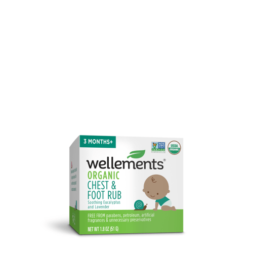 Wellements Organic Baby Chest & Foot Rub