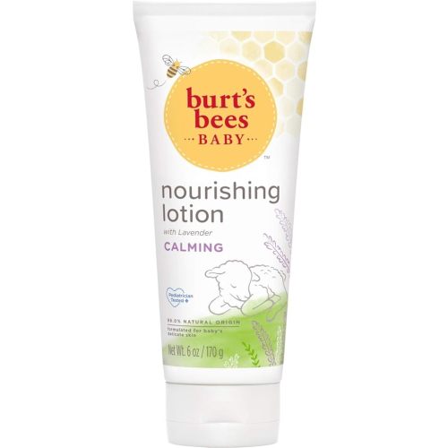 Burt's Bees Baby Nourishing Lotion, Calming Baby Lotion - 6 Ounce Tube