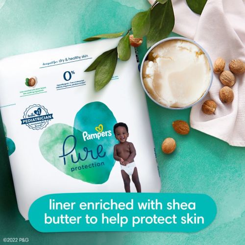 Pampers Pure Protection Diapers Super Pack - Size 2 - 120ct