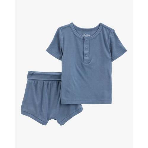 Baby 2-Piece PurelySoft Outfit Set - Navy - Carter's | Carter's