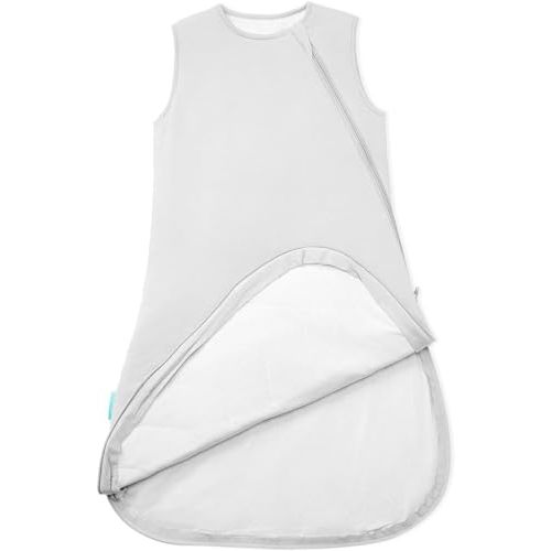 PurComfy Supersoft Sleep Sack 1.0 TOG, Premium Bamboo Viscose Baby Sleeping Bag 2-Way Zipper Sleep Sack Baby Wearable Blanket