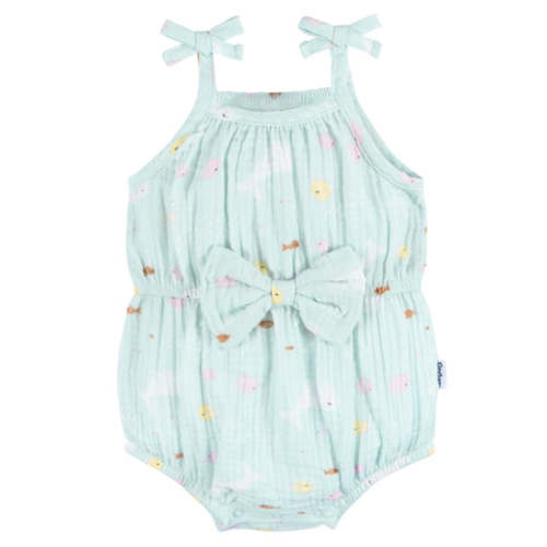 Baby Girls Ocean Bubble Romper