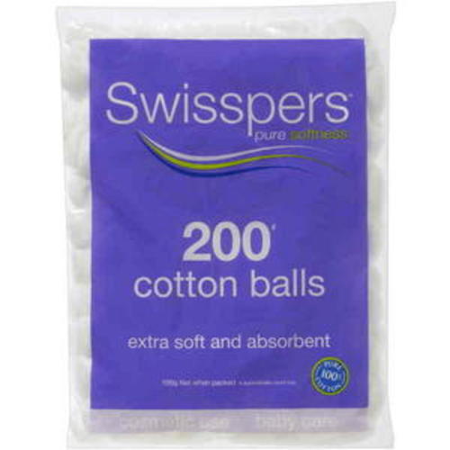 Swisspers Cotton Balls | 200 pack