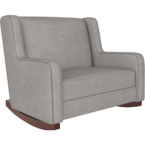 Baby Relax Hadley Double Rocker Chair, Baby Nursery Furniture, Taupe