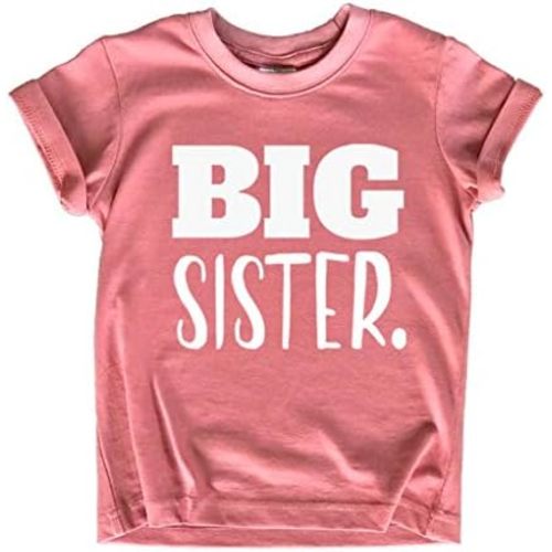 Big Sister Shirt Big Sister Announcement Toddler Shirts Promoted to Girls Outfit