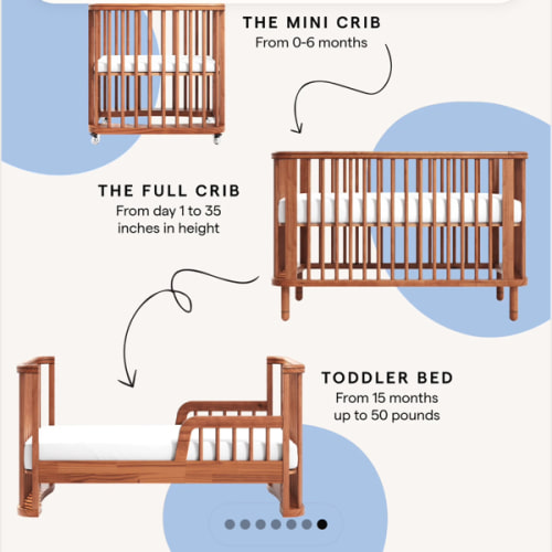 The Woodland Cloud Crib