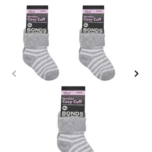 Bonds Baby WonderSocks Pack | Baby Socks | R6289T