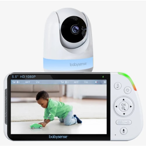 Babysense MaxView: Best Baby Monitor With a Camera, Light & White Noise Machine