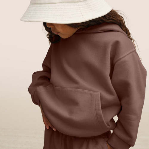 Mini Organic Fleece Hoodie