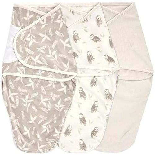 aden + anais Essentials Easy Wrap Swaddle - Easy Swaddle Newborn Swaddle Sack, Baby Swaddles, Sleep Sack Wearable Blanket