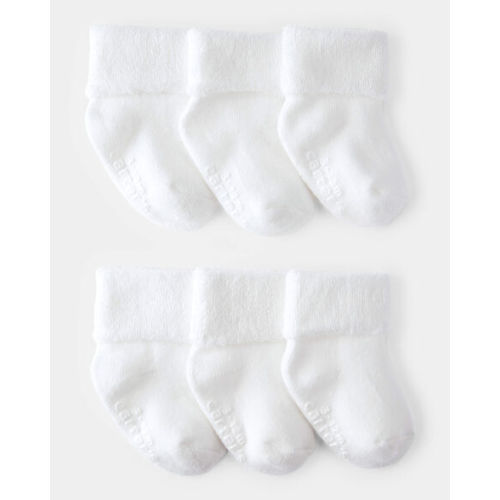 Baby 6-Pack Foldover Booties - Carter's | Carter's