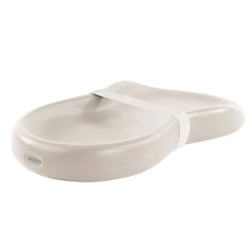 Keekaroo Peanut Changer Baby Vanilla– The Original Made in USA Easy-to-Clean Changing pad and The only Shell Over Foam, Fully Water Repellant