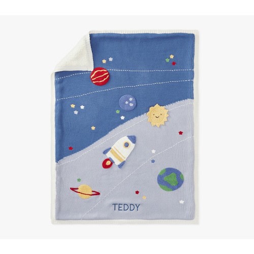 Space Heirloom Baby Blanket