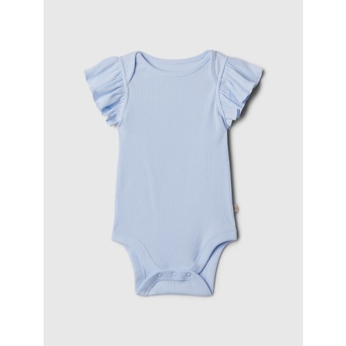 babyGap Mix and Match Ruffle Bodysuit in bicoastal blue