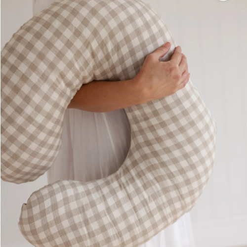 Nursing Pillow & Cover- Gingham