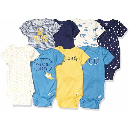 Baby 8-pack Short Sleeve Onesies Bodysuits