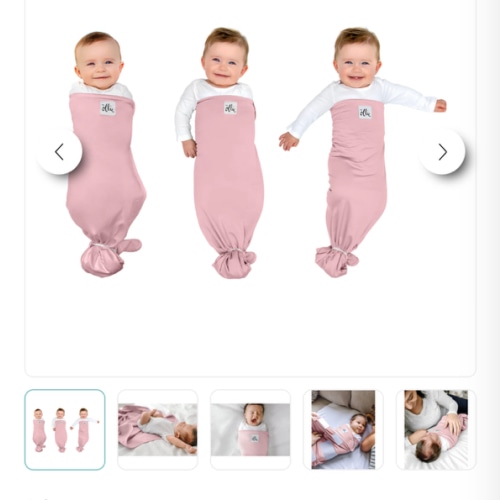 The Ollie® Swaddle | Award-Winning Baby Swaddle for Newborn Sleep | Baby Registry Favorite