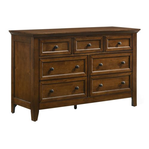 Intercon Furniture San Mateo Youth 7 Drawer Dresser in Tuscan SM-BR-4307-TUS-C PROMO