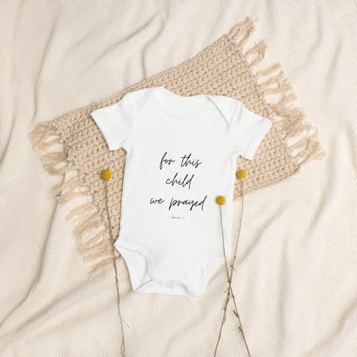 For This Child Organic Cotton Onesie